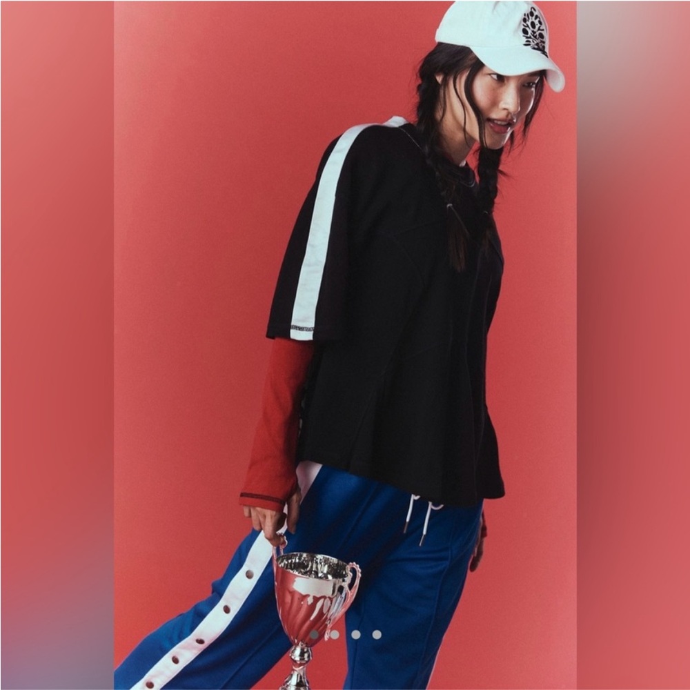 NEW Free People She’s A Star Tee Oversized Tee XS - Picture 2 of 8